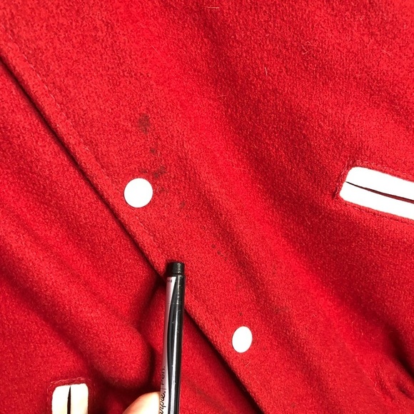 RARE ☀️GAME Sportswear Moon Varsity Wool Blend Jacket - Picture 12 of 13